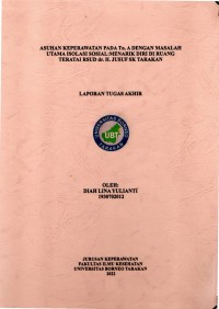 Asuhan Keperawatan Pada Tn. A Dengan Masalah Utama Isolasi Sosial: Menarik Diri Di Ruang Teratai RSUD Dr. H. Jusuf SK Tarakan