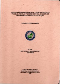 Asuhan Keperawatan Pada Tn. A Dengan Masalah Utama Gangguan Persepsi Sensori: Halusinasi Penglihatan Di RSUD Dr. H. Jusuf SK