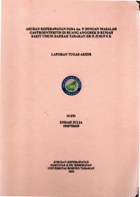 Asuhan Keperawatan Pada An. N Dengan Masalah Gastroenteritis Di Ruang Anggrek B Rumah Sakit Umum Daerah Tarakan Dr. H. Jusuf SK