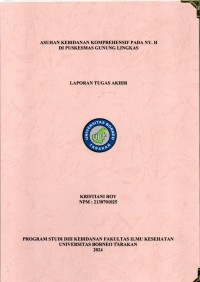 Asuhan Kebidanan Komprehensif Pada Ny. H Di Puskesmas Gunung Lingkas