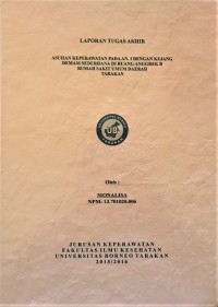 Asuhan Keperawatan Pada An. I Dengan Kejang Demam Sederhana Di Ruang Anggrek B Rumah Sakit Umum Daerah Tarakan