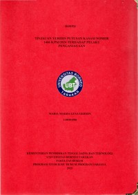 Tinjauan Yuridis Putusan Kasasi Nomor 1466 K/Pid/2024 Terhadap Pelaku Penganiyaan