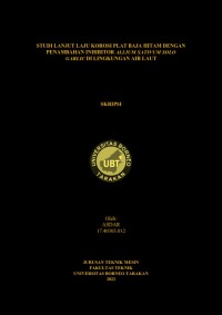 Studi Laju Korosi Plat Baja Hitam Dengan Penambahan Inhibitor Allium Sativum Solo Garlic Di Lingkungan Air Laut