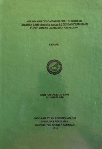 Keragaman Cendawan Daerah Rhizosfer Tanaman Sawi (Brassica juncea L.) Dengan Pemberian Pupuk Limbah Udang Dan Air Kelapa