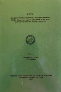 Keanekaragaman Serangga Pada Pertanaman Buncis (Phaseolus vulgaris L.) Di Lahan Penelitian Kampus Universitas Borneo Tarakan