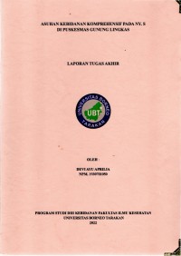 Asuhan Kebidanan Komprehensif Pada Ny. S Di Puskesmas Gunung Lingkas