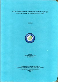 Kajian Potensi Induk Kepiting Bakau (Scylla spp) Matang Ovari Di Kalimantan Utara
