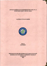Asuhan Kebidanan Komprehensif Pada Ny. S Di Rumah Sakit Umum Carsa