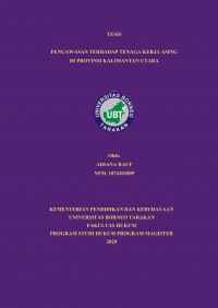 Pengawasan Terhadap Tenaga Kerja Asing Di Provinsi Kalimantan Utara