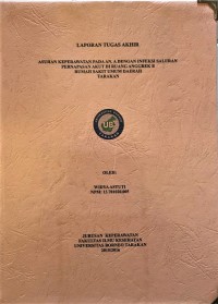 Asuhan Keperawatan Pada An. A Dengan Infeksi Saluran Pernapasan Akut Di Ruang Anggrek B Rumah Sakit Umum Daerah Tarakan