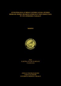 Studi Peramalan Beban Listrik Jangka Pendek Berbasis Model Regresi Linier Dan Time Series Pada PT. PLN (Persero) Tarakan.