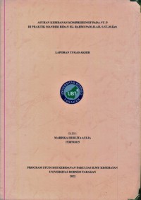 Asuhan Kebidanan Komprehensif Pada Ny. D Di Praktik Mandiri Bidan Hj. Rahmi Padlilah, S.ST., M.Keb.