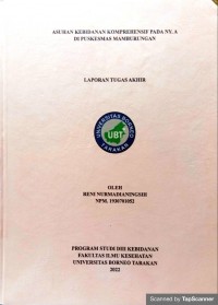 Asuhan Kebidanan Komprehensif Pada Ny. A Di Puskesmas Mamburungan