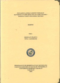 Pengaruh Latihan Asertif Terhadap Keterbukaan Diri Siswa Kelas X SMK Negeri 3 Tarakan Tahun Pelajaran 2015/2016