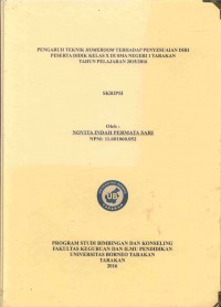 Pengaruh Teknik Homeroom Terhadap Penyesuaian Diri Peserta Didik Kelas X Di SMA Negeri 1 Tarakan Tahun Pelajaran 2015/2016