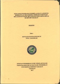Pengaruh Penerapan Pembelajaran Langsung Berbantuan Multimedia Terhadap Motivasi Belajar Dan Hasil Belajar IPA Pada Siswa Kelas III SDN 050 Tarakan