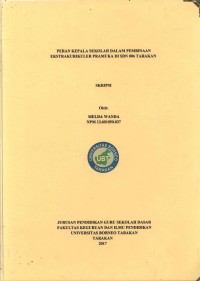 Peran Kepala Sekolah Dalam Pembinaan Ekstrakurikuler Pramuka Di SDN 006 Tarakan