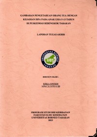Gambaran Pengetahuan Orang Tua Dengan Kejadian ISPA Pada Anak Usia 5-13 Tahun Di Puskesmas Sebengkok Tarakan