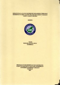 Efektivitas Layanan Konseling Kelompok Terhadap Kedisiplinan Siswa Di SMP Frater Don Bosco Tarakan Tahun Ajaran 2022/2023