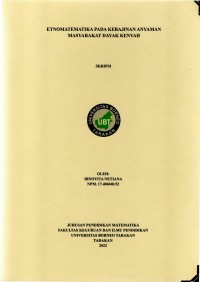 Etnomatematika Pada Kerajinan Anyaman Masyarakat Dayak Kenyah