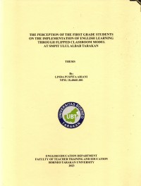 The Perception Of The First Grade Students On The Implementation Of English Learning Through Flipped Classroom Model At SMPIT Ulul Albab Tarakan