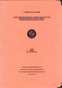 Asuhan Keperawatan Pada Tn. J Dengan Masalah Utama Perilaku Kekerasan Di Ruang Teratai Rumah Sakit Umum Daerah Tarakan