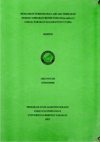 Pengaruh Perendaman Air Aki Terhadap Perkecambahan Benih Padi (Oriza sativa L.) Lokal Tarakan Kalimantan Utara