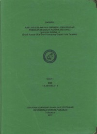Analisis Kelayakan Finansial Dan Bauran Pemasaran Usaha Keripik Ubi Ungu (Ipomoea batatas L.) (Studi Kasus UKM Doni Kampung Empat Kota Tarakan)