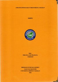 Strategi Pemasaran UMKM Di Kota Tarakan