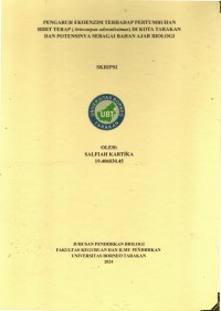 Pengaruh Ekoenzim Terhadap Pertumbuhan Bibit Terap (Artocarpus Odoratissimus) Di Kota Tarakan Dan Potensinya Sebagai Bahan Ajar Biologi
