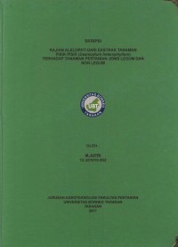 Kajian Alelopati Dari Ekstrak Tanaman Pisik-Pisik (Desmodium heterophyllum) Terhadap Tanaman Pertanian Jenis Legum Dan Non Legum