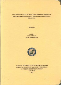Analisis Kelayakan Isi Buku Teks Terampil Berhitung Matematika Siswa Kelas IV Sekolah Dasar Terbitan Erlangga