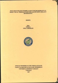 Pengaruh Strategi Pembelajaran Inkuiri Berbantuan Media Visual Terhadap Hasil Belajar IPS Siswa Kelas IV SDN 002 Bunyu