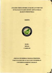 Analisis Cerita Pendek Anak Bulan Turun Ke Sungai Kayan Karya Rendy Aditya Paraja (Kajian Struktural)