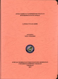 Asuhan Kebidanan Komprehensif Pada Ny. M Di Puskesmas Gunung Lingkas