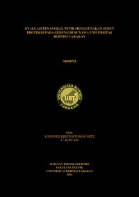 Evaluasi Penangkal Petir Menggunakan Sudut Proteksi Pada Gedung Rusunawa Universitas Borneo Tarakan