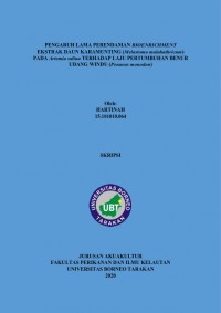 Pengaruh Lama Perendaman Bioenrichment Ekstrak Daun Karamunting (Melastoma malabathricum) Pada Artemia salina Terhadap Laju Pertumbuhan Benur Udang Windu (Penaeus monodon)