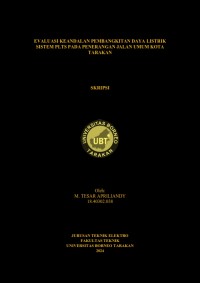 Evaluasi Keandalan Pembangkitan Daya Listrik  Sistem PLTS Pada Penerangan Jalan Umum  Kota Tarakan