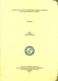 Pemanfaatan Biji Cempedak (Artocarpus Champeden) Dalam Pembuatan Tempe