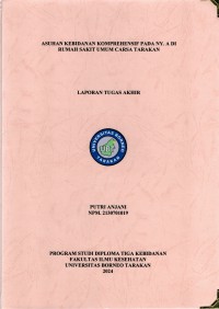 Asuhan Kebidanan Komprehensif Pada Ny. A Di Rumah Sakit Umum Carsa Tarakan
