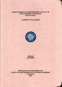 Asuhan Kebidanan Komrehensif Pada Ny. I Di Wilayah Puskesmas Pantai Amal