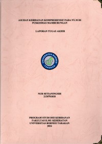 Asuhan Kebidanan Komprehensif Pada Ny. M Di Puskesmas Mamburungan