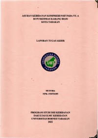 Asuhan Kebidanan Komprehensif Pada Ny. A Di Puskesmas Karang Rejo