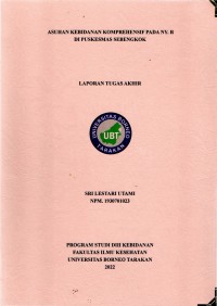 Asuhan Kebidanan Komprehensif Pada Ny. R Di Puskesmas Sebengkok
