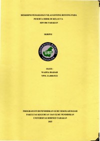 DESKRIPSI PEMAHAMAN NILAI GOTONG ROYONG PADA PESERTA DIDIK DI KELAS VA SDN 006 TARAKAN