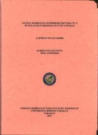 Asuhan Kebidanan Komprehensif Pada Ny. S Di Wilayah Puskesmas Gunung Lingkas