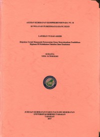 Asuhan Kebidanan Komprehensif Pada Ny. H Di Wilayah Puskesmas Karang Rejo