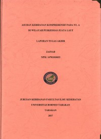 Asuhan Kebidanan Komprehensif Pada Ny. A Di Wilayah Puskesmas Juata Laut