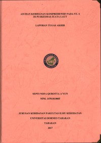 Asuhan Kebidanan Komprehensif Pada Ny. S Di Puskesmas Juata Laut