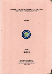 Gambaran Tingkat Pengetahuan Kader Dalam Pendampingan Program Stunting